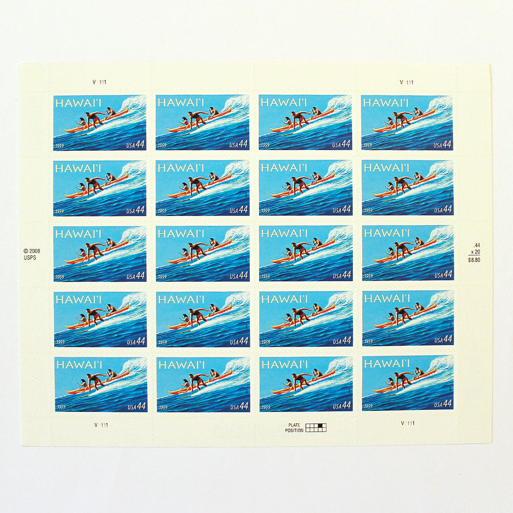 44c Hawaii Stamp - Pack of 5