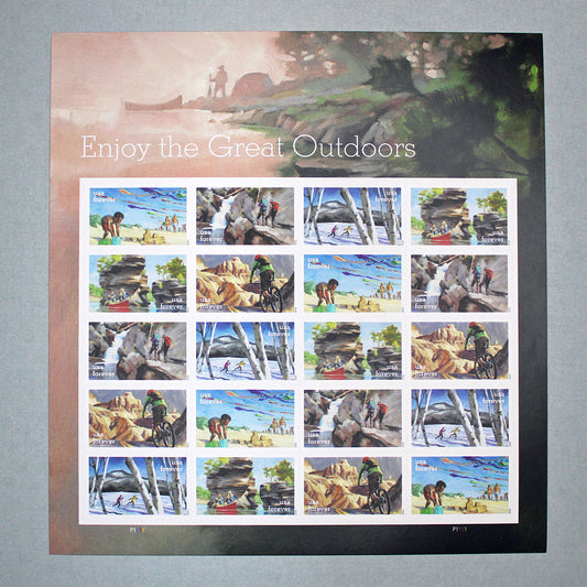 Enjoy the Great Outdoors Forever Stamps - Sheet of 20