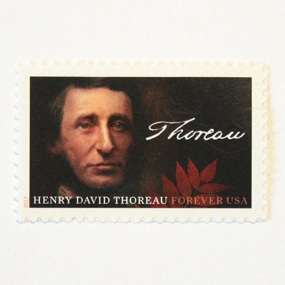 Henry David Thoreau Forever Stamps Unused US Postage Stamps